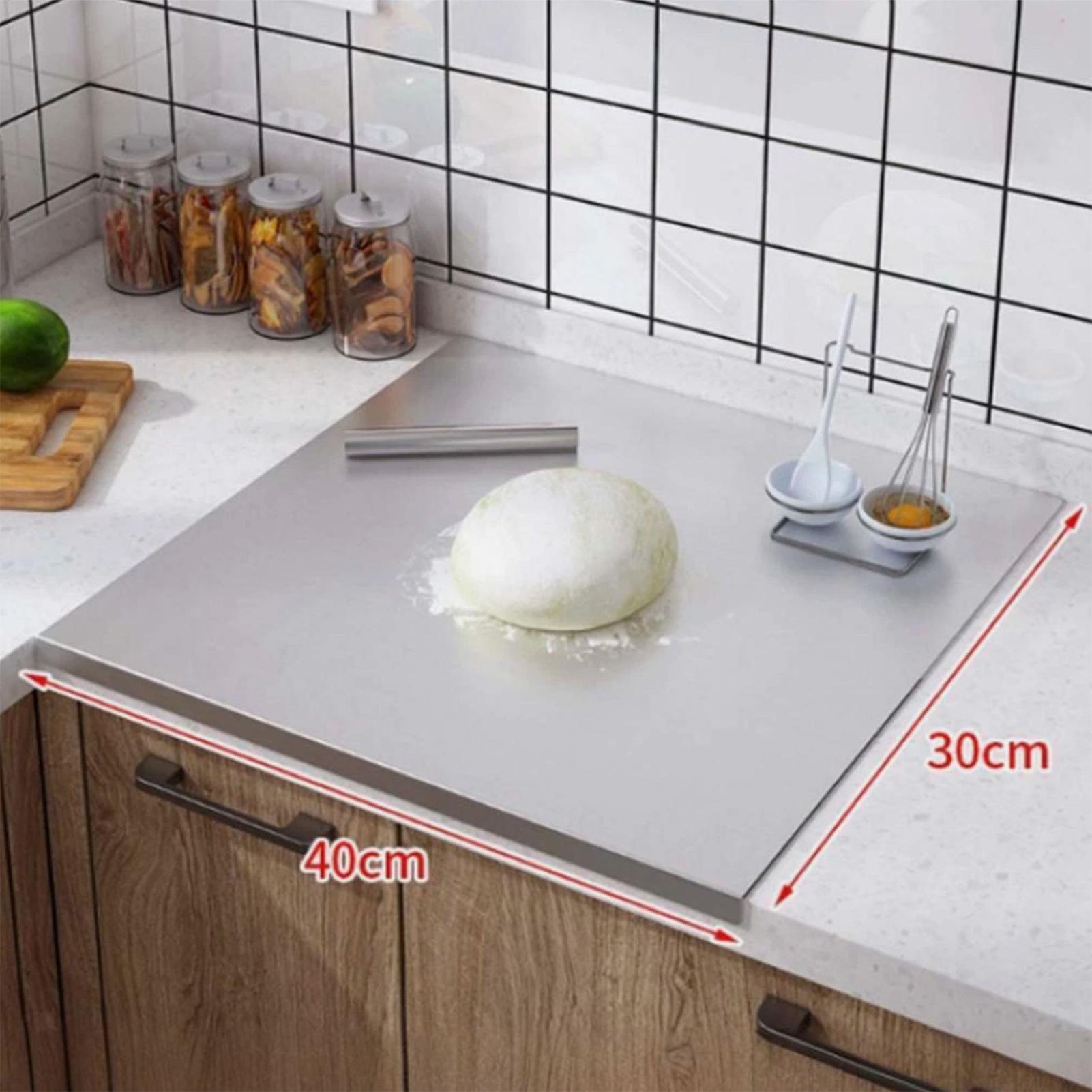 Kitchen And Baking Tools - 스테인리스 스틸 도마 논스틱 양면 고기
