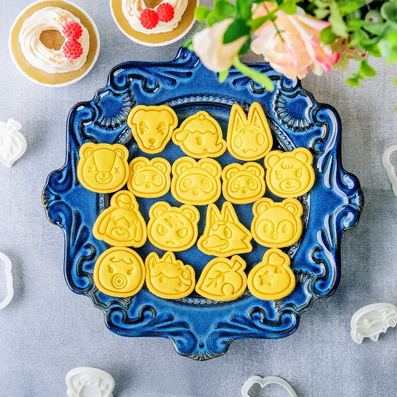 Kitchen Baking Decor - 케이크 쿠키 동물의 숲 커터 귀여운