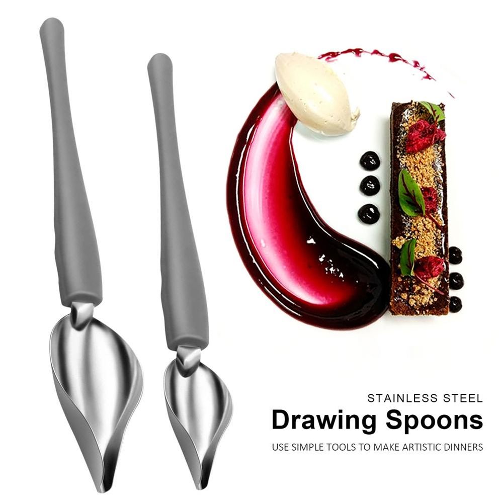 스틸 페인팅 펜슬 스푼 소스 페인팅 아트 펜슬 드로우  - Kitchen Baking Drawing 리뷰 및 가격