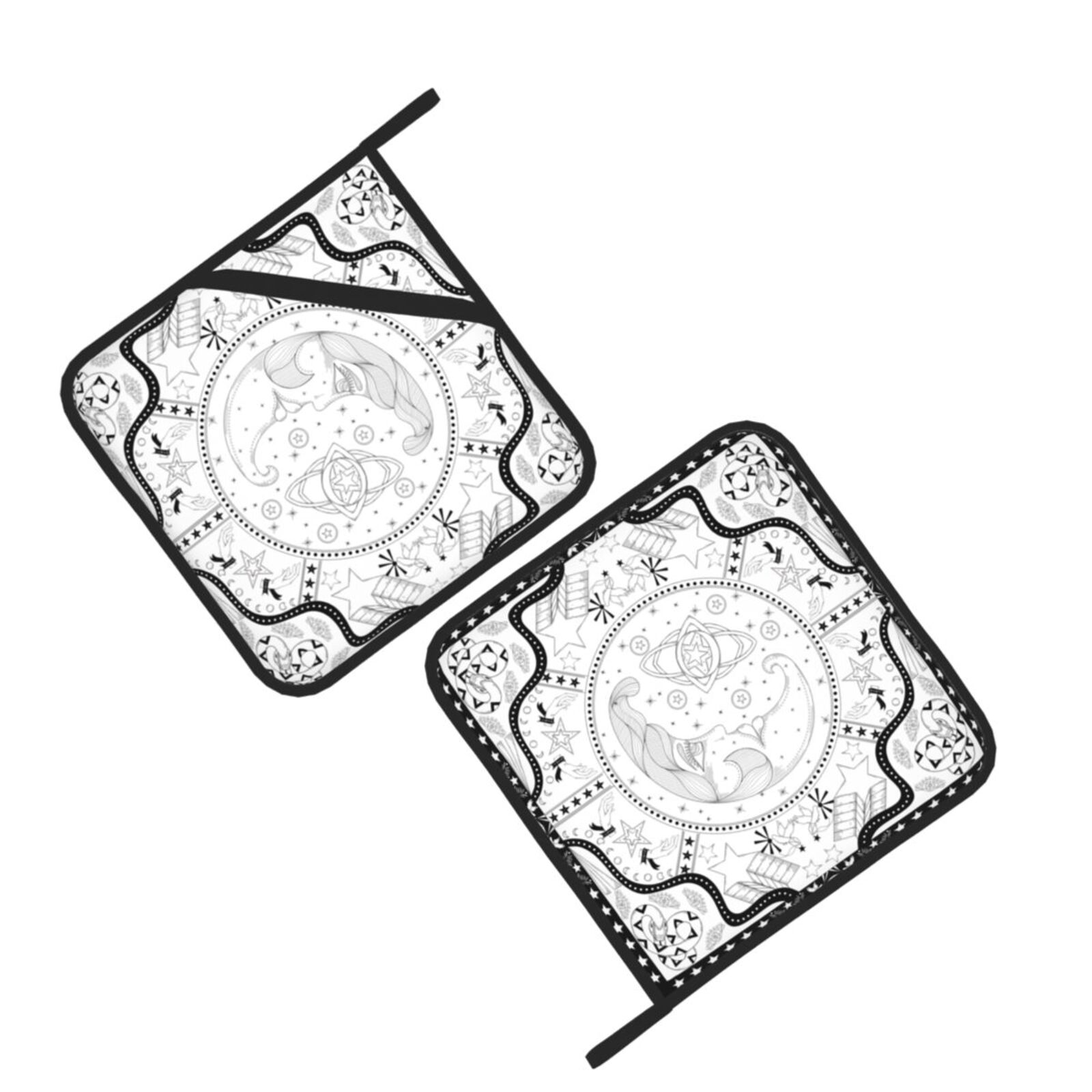 환상적인 냄비 홀더 2 개 세트, 주방 내열성 냄비 홀 - Kitchen Baking Dishes 리뷰 및 가격