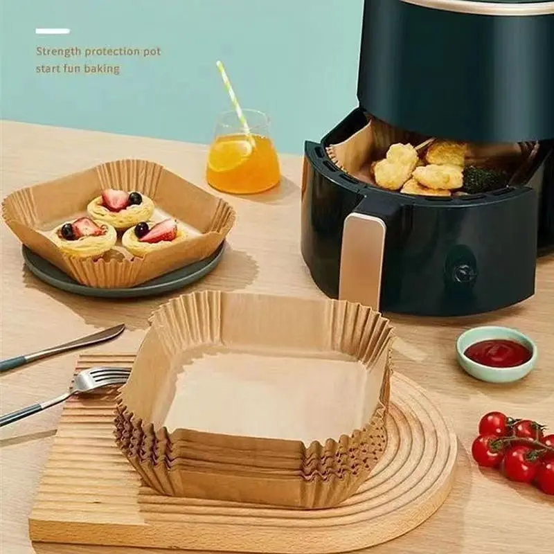 50/100PCS 에어 프라이어 특수 종이 트레이 가정 - Kitchen Baking Dishes 리뷰 및 가격