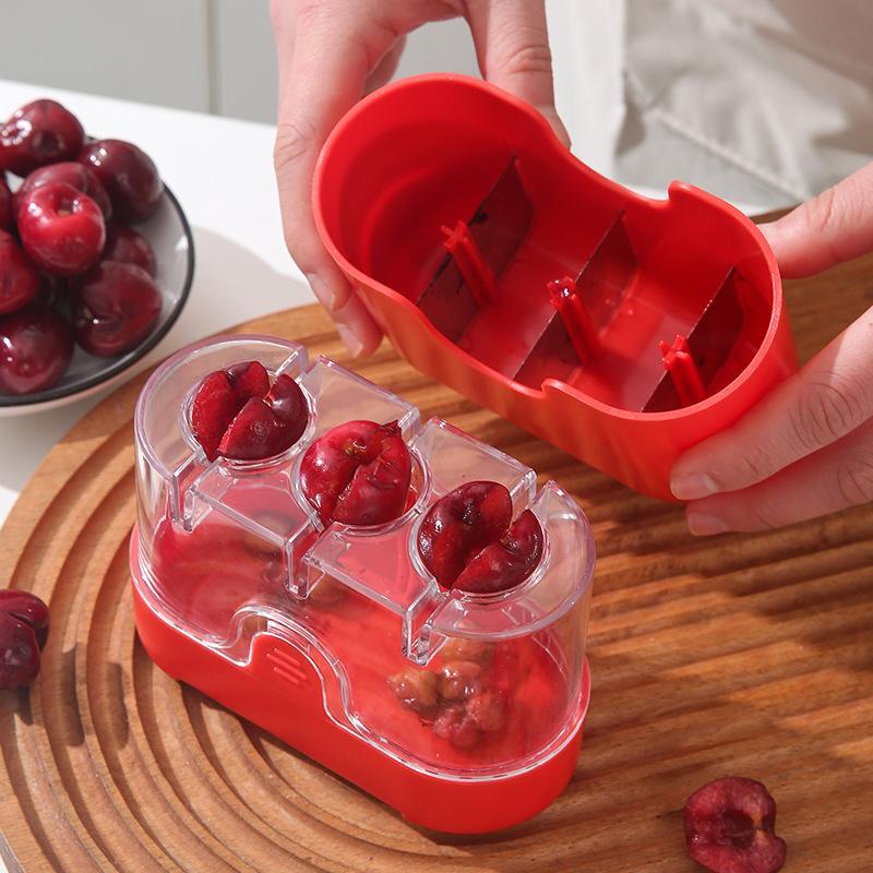 멀티 슬롯 체리 & 올리브 씨 제거기 원터치 빠른 작동 - Kitchen And Baking Tools 리뷰 및 가격