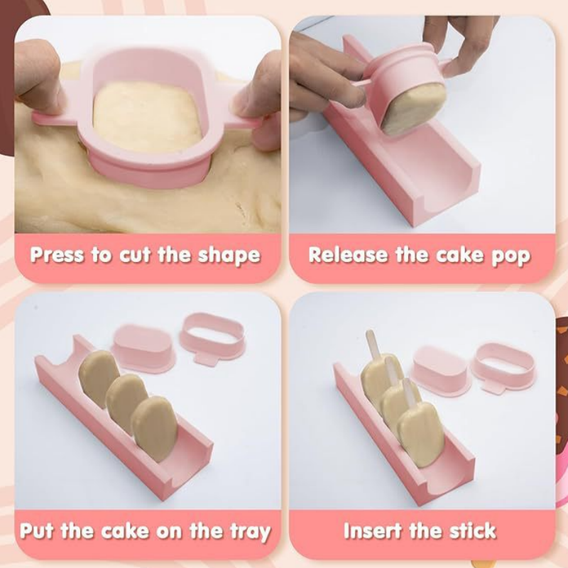 케이크팝 몰드 세트(트레이 포함) 논스틱 재사용 가능  - Baking Kitchen Set 리뷰 및 가격