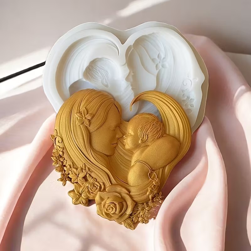 어머니와 어린이 디자인의 DIY 실리콘 케이크 몰드 1 - Baking Kitchen Design 리뷰 및 가격