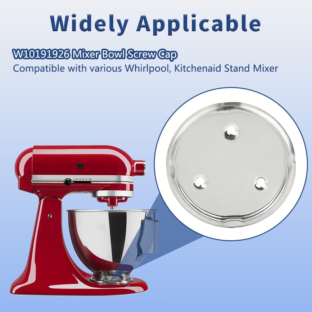 업그레이드된 W10191926 믹서 볼 스크류 캡 교체 - Kitchen Baking Appliances 리뷰 및 가격