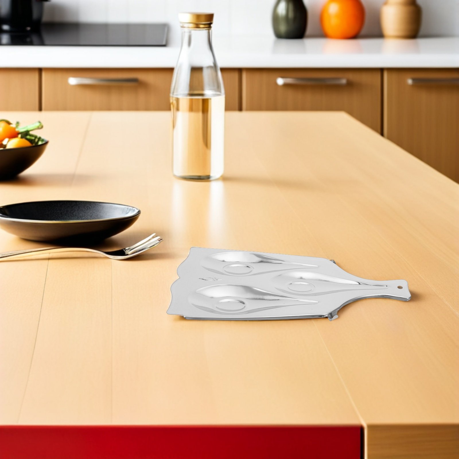 스테인리스 스틸 3칸 수저 받침대, 주방 조리대용 식기 - Kitchen Baking Appliances 리뷰 및 가격