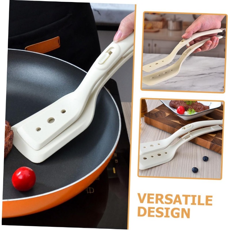 다용도 2 in 1 실리콘 집게 주걱, 오믈렛 주걱,  - Kitchen Baking Appliances 리뷰 및 가격