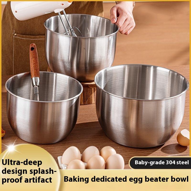 1Pc 스테인레스 스틸 믹싱 볼 요리용 베이킹 계란 휘 - Baking Kitchen Design 리뷰 및 가격