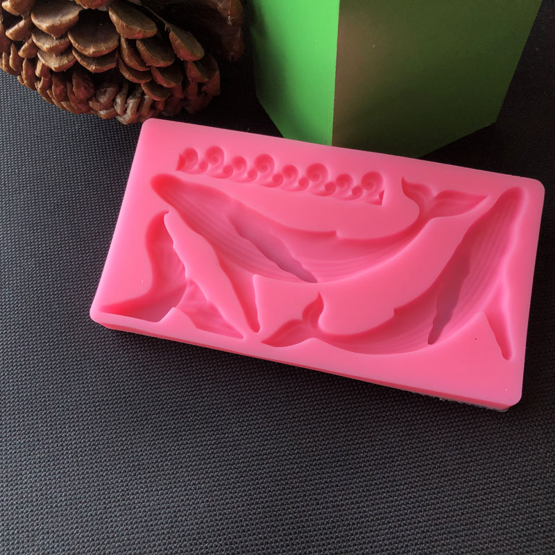 DIY 고래 실리콘 몰드 오션 시리즈 퐁당 케이크 장식 - Kitchen Baking Decor 리뷰 및 가격