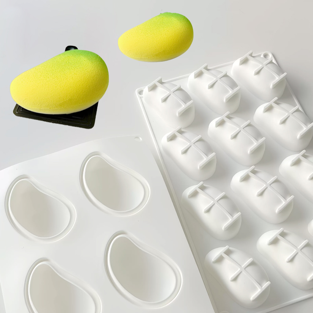 3D 망고 디자인 프랑스 과일 무스 금형 디저트 Bak - Baking Kitchen Design 리뷰 및 가격