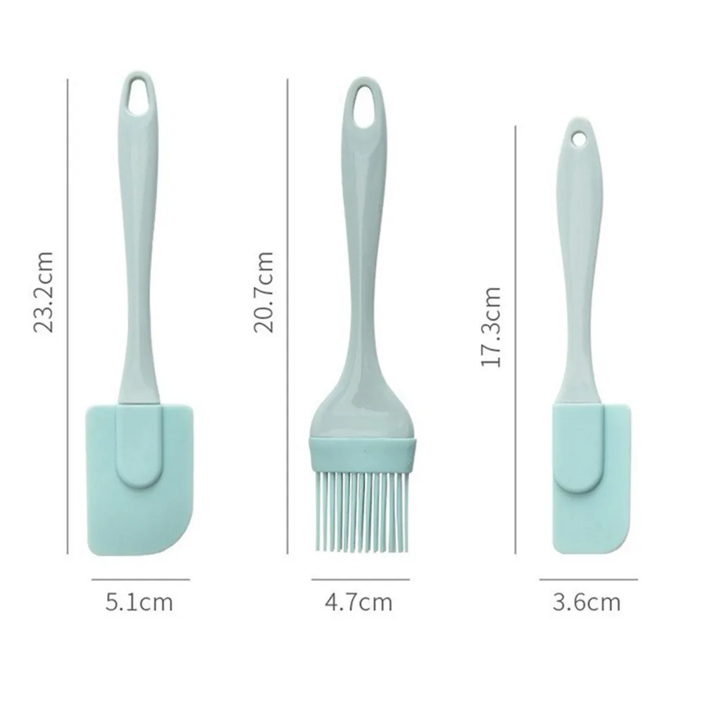 3Pcs 크림 스크레이퍼 DIY 빵 케이크 버터 주걱  - Kitchen Baking Appliances 리뷰 및 가격