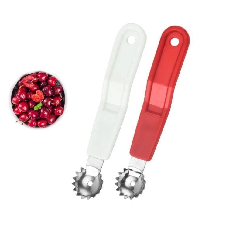1/4개 체리 피터 도구 스테인레스 스틸 헤드 미끄럼  - Kitchen And Baking Tools 리뷰 및 가격