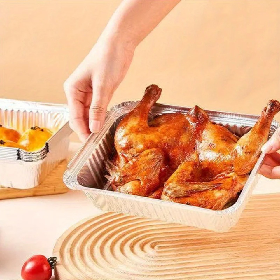 10/20PCS 일회용 알루미늄 호일 트레이 두꺼운 식 - Kitchen Baking Pan Storage 리뷰 및 가격