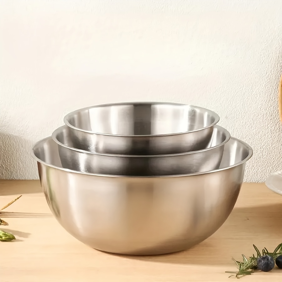 3개 스테인리스 스틸 샐러드 볼 세트, 믹싱 볼, 베이 - Baking Kitchen Set 리뷰 및 가격