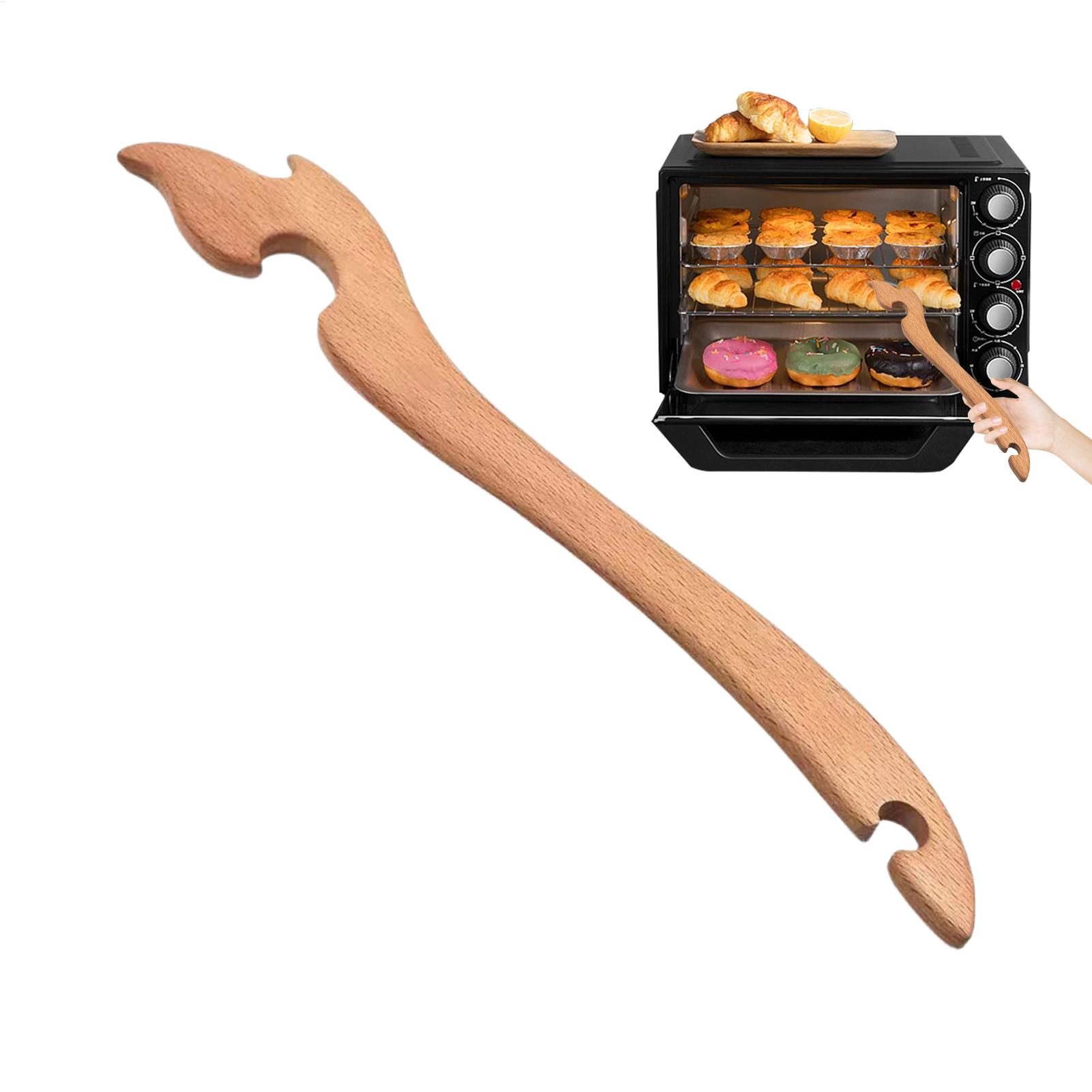 오븐 랙 풀러 도구, 나무 긴 손잡이, 열에 강한 주방 - Cool Kitchen Baking Gadgets 리뷰 및 가격